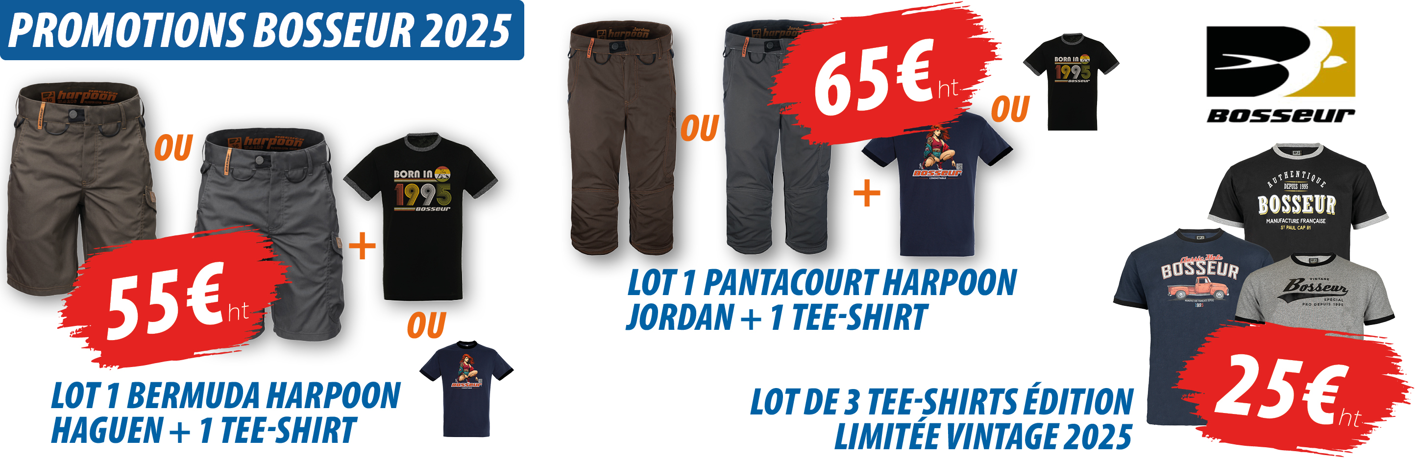 Les promos de l'été Bosseur