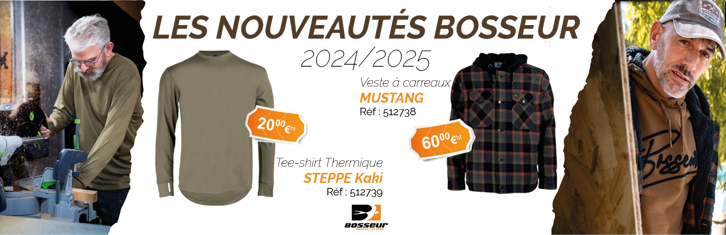 Les nouveautés BOSSEUR !