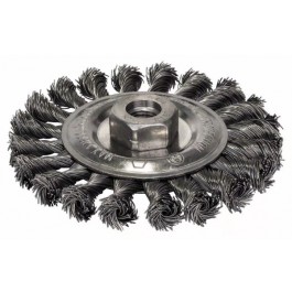 Brosse Circulaire à Fils d'Acier Torsadés Heavy for Metal - 161535