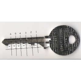 Ebauche de Clé PTT