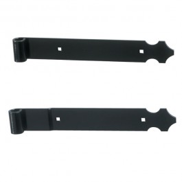 Pentures feston plates (haut) et cambrées (bas)