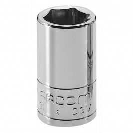 Douilles R 1/4" 6 Pans Métriques