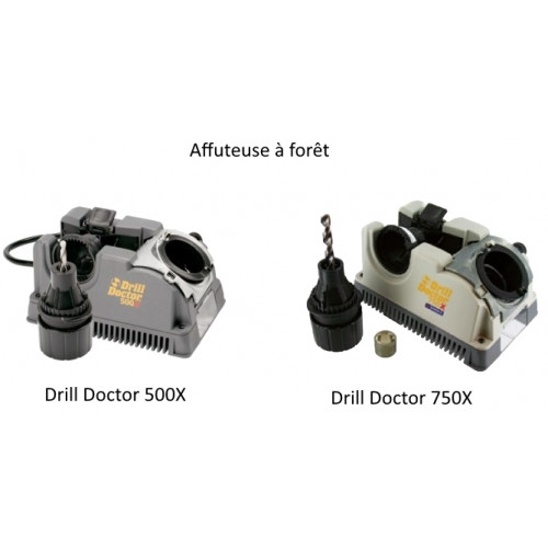 Affûteuse à forêts Drill Doctor 500X et 750X