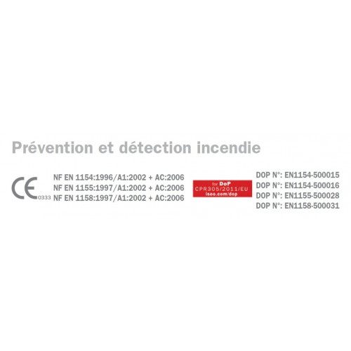 Sélecteur de fermeture BCS2000/2 ajustable 24/48V DC avec Ferme-porte ...
