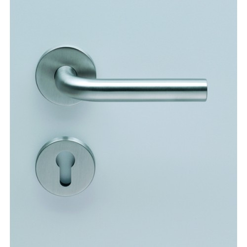 Garniture de béquilles de porte, acier inox, Hoppe, Amsterdam E1400Z/353K - dans la boutique