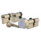  Cylindres doubles et 1/2 cylindres à profil européen de sécurité - SYSTÈME C2