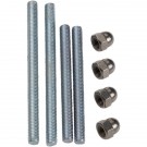 Kit de fixation simple / double M8 pour poignées de portes battantes 2200