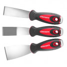 Jeu de 3 Grattoirs Inox