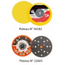 Plateaux de Ponçage - 56182 et 22603 - Ø152 mm