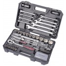 Coffret de 84 douilles 1/4"+1/2" BASIC LINE