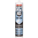 Mastic-colle Fix ALL - Crystal - Réf 689069A