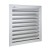 Grille Murale sur Mesure Aluminium Satiné Type 411