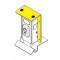 Plaque parapluie verticale 309823H