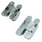 Charnières invisibles de type Argenta Small/Medium (haut gauche) et Neo S5/M6 (bas droite)